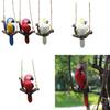 Harz Vogel Dekoration Papagei Figur Garten Balkon Miniatur Schmuckstück Für Event Geschenke