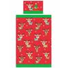 Housse de couette - Rudolph &amp; Friends - Noël - 135x200 cm - Lavable en machine - Enfant