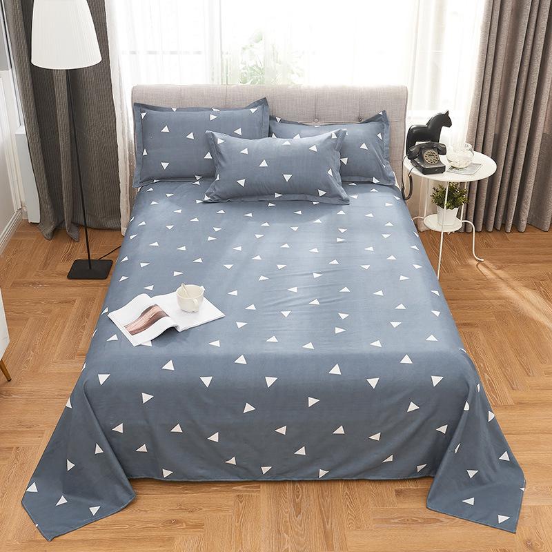 All-Season Soft Brushed Twill Bed Sheets and Duvet Covers for Double, Single, and Dorm Beds – Skin-Friendly Comfort