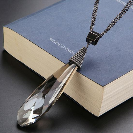 Elegant Cross-Border Sweater Chain: Luxury Women's Long Necklace - Versatile, Chic Autumn/Winter Accessory