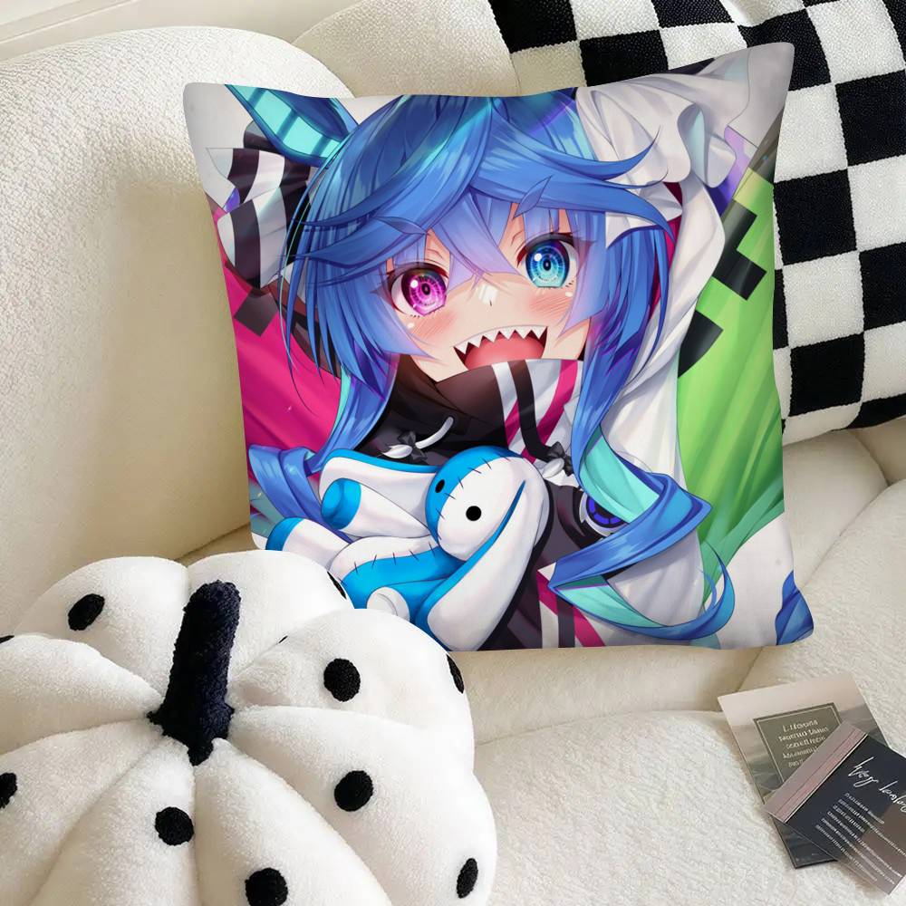Twin Turbo Hot Anime Umamusume Pillow Case Square Pillow Bedroom Sofa Leisure Comfort Cushion Car Home Decoration