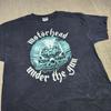 Vintage Motorhead Band T-Shirt Herren XL Under The Gun Schwarz verblasst Metall Unisex T-Shirt