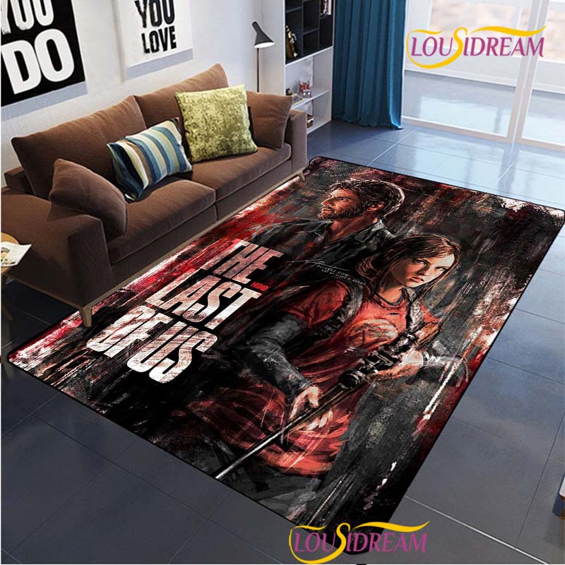 2026 Last Of Us Carpet for Living Room Bedroom Rug Kids Kitchen Door Unslip Floor Mat Birthday gift photography props Alfombra Rug