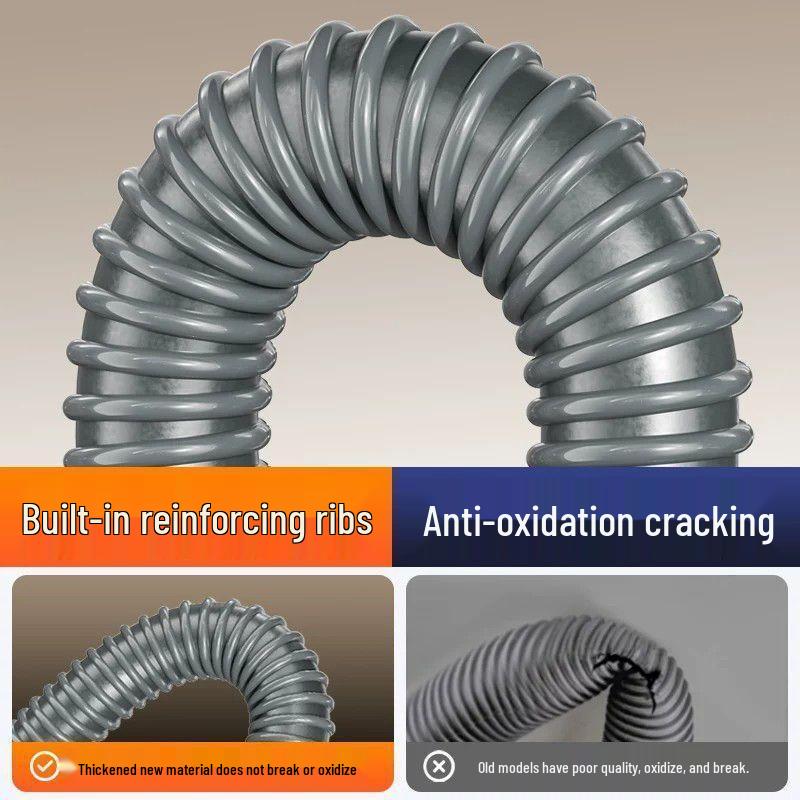 Kitchen Sink and Utility Basin Flexible Drainage Hose