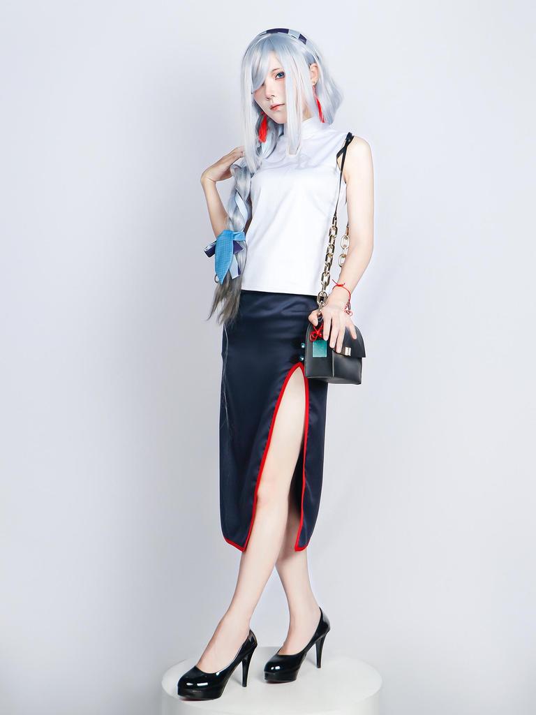 Ganyu & Shenhe Cosplay Costume - Fog City X Genshin Heytea Anime Design for Women