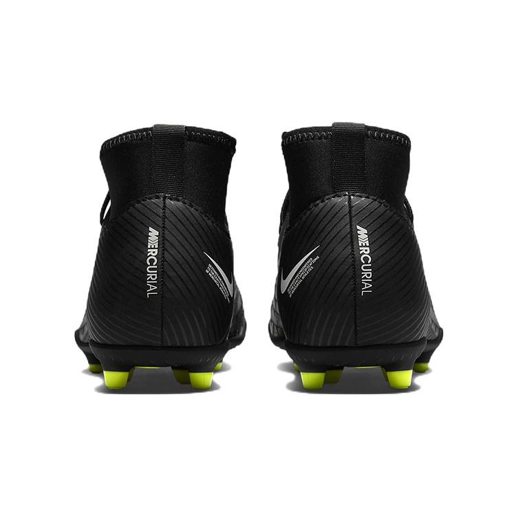 New Nike Mercurial Superfly 9 JR Assassin 15 Club FG/MG Anti Slip Wear Resistant Mid Top Kids' Soccer Shoes Black Kids' DJ5959-001