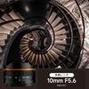 Brightin Star 10mm F5.6 Fisheye Lens, MF Prime Lens, Compatible with Sony E-Mount APS-C Mirrorless Cameras, A7/II/III/IV/SIII/C/RIII/RIV, A6400, A6600