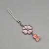 Key Chain Mobile Phone Lanyard Cellphone Strap Leaf Clover Pendant  Women Girls