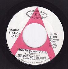 

7inch Record BACK PORCH MAJORITY - Southtown U.S.A. / This Little Ligh 510129 Epic 1966 US Country/Folk Used