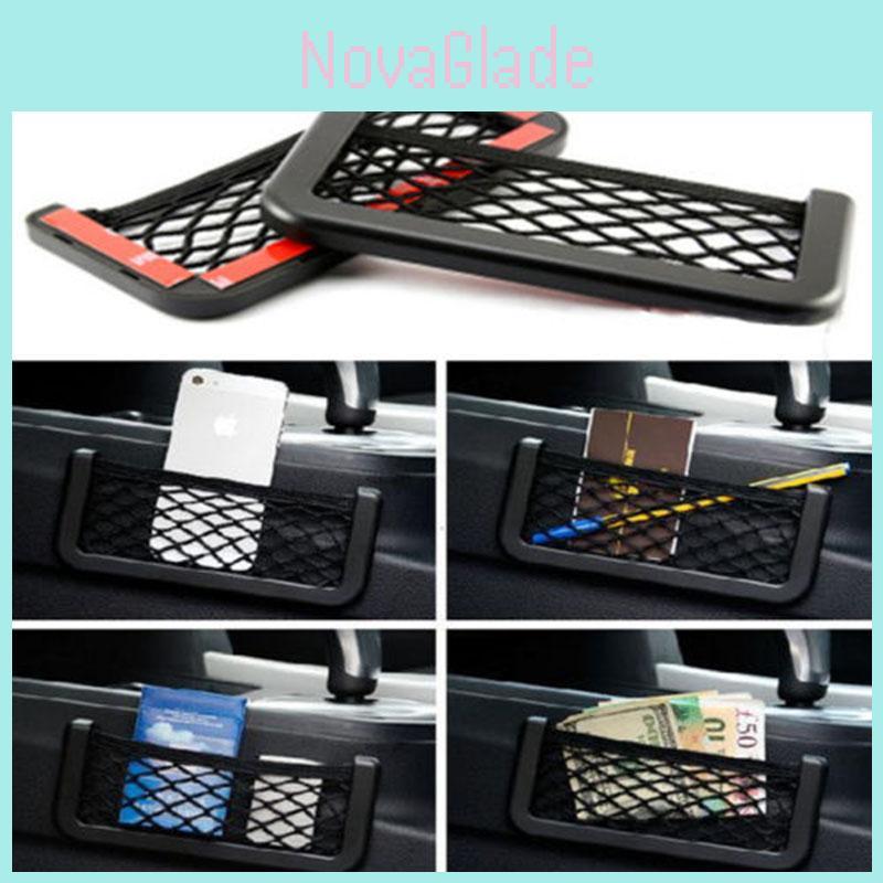 Premium Quality Universal Car Seat Side Back Net Storage Bag With Timeless Design