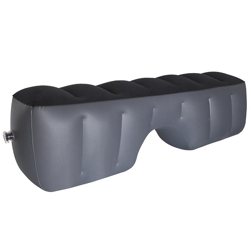 

Универсальный надувной матрас на заднее сиденье автомобиля: Утолщенная флокированная подушка для седанов и внедорожников синий/чёрный