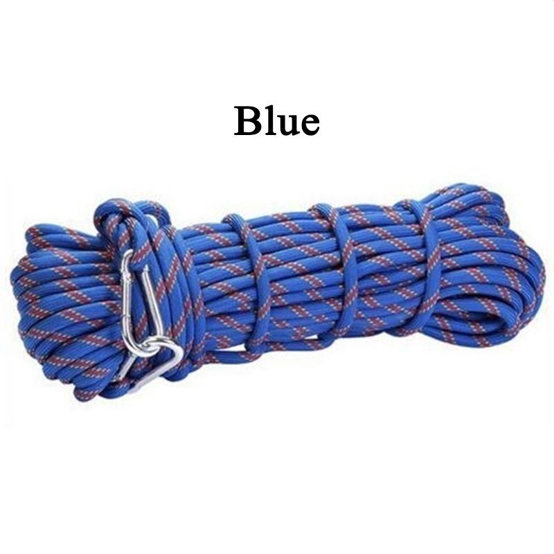 Climbing Rope for Training,Outdoor Climbing Rope,Aerial Work Rope,Afety Rope,Safety Braided Rope,High Strength Cord,Outdoor Equipment,Escape Rope,Carabiner,Length 5m 10m 20m Climbing Rope for Training,Outdoor Climbing Rope,Aerial Work Rope,Afety Rope,Safety Braided Rope,High Strength Cord,Outdoor Equipment,Escape Rope,Carabiner,Length 5m 10m 20m