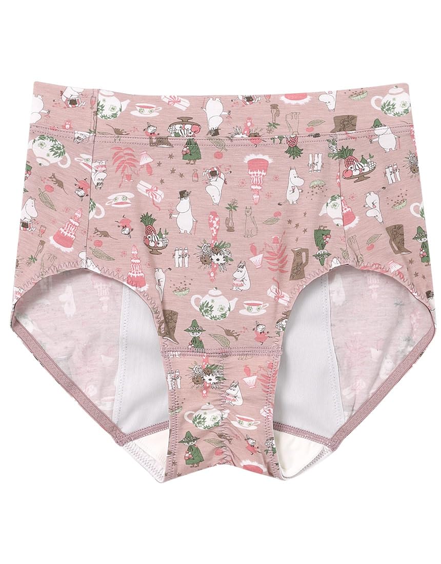 

Sanitary Shorts for Night Pair with JB3951 High Waist Type Sanitary Shorts LF5651 PI [Unnana Cool] [Moomin Collaboration] Women s