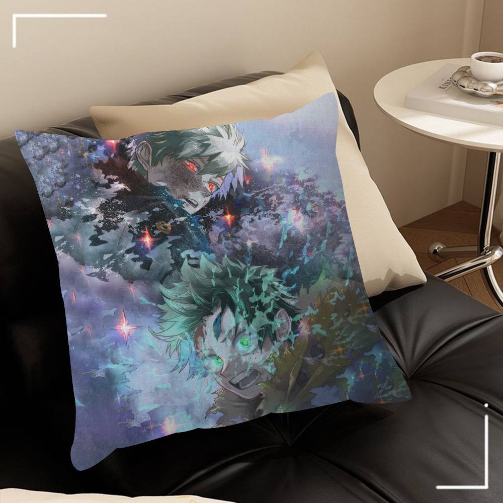 Deku Bakugou Shouto Hero Academia Pillow Gifts Home Office Furnishings Bedroom Sofa Car Cushion Cover Case 45x45cm