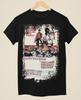 Três Homens em Conflito - Pôster de Filme Western Inspirado Camiseta Preta Unissex Camiseta Unissex