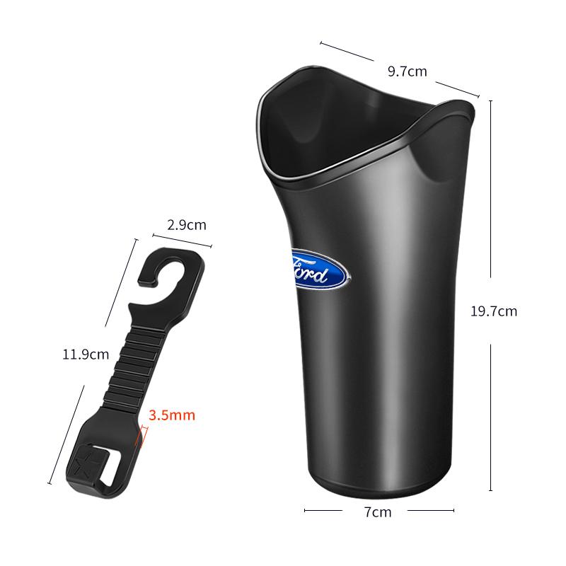 Multi-Functional Portable Car Umbrella Storage Bucket Tools For Ford Focus Mondeo Kuga Fiesta MK7 Escort Explorer Edge 2 4 MK2 MK4