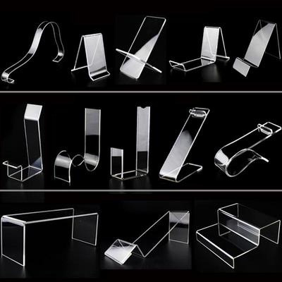 Transparent Acrylic Shoe Display Rack for Children's Shoes