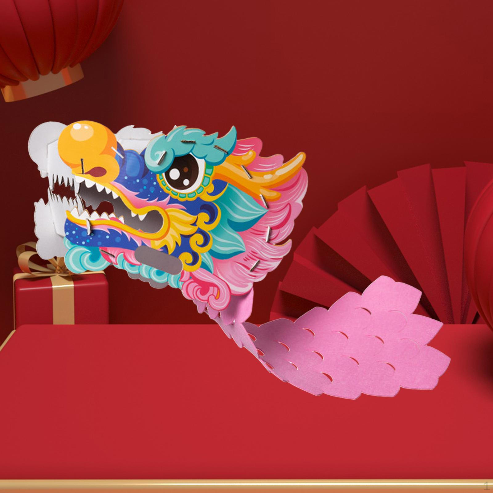 

Поделка «Голова дракона» — интерактивный проект для детей «сделай сам» розовый