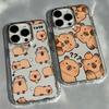 Cute Cartoon Funny Capybaras Phone Case For Google Pixel 10 9 8 7 8A 9A XL Pro 4G 5G Transparent Soft Silicone TPU Back Cover