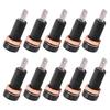 10pcs 4mm Banana Jack Socket Mount Binding Post Connector Adapter Panel for Electronic Instrument