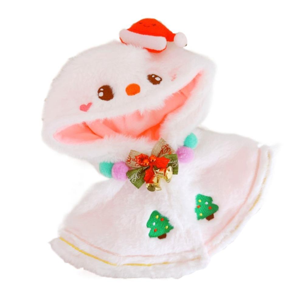 Christmas Shawl 20CM Cotton Doll Clothes Plush Cloak Plush Toys Clothes 20cm Cotton Doll