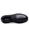 Fashion Designer Men's High-quality Black Thick Soled Shoes Men's Genuine Leather Oxford Shoes Outdoor Lightweight Casual Shoes