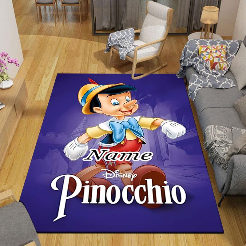 Custom 1Pc Pinocchio'S Apple Adventure Rug Office Carpet Indoor Outdoor Entrance Doormat Nonslip Soft And Comfortable Living Room D916156