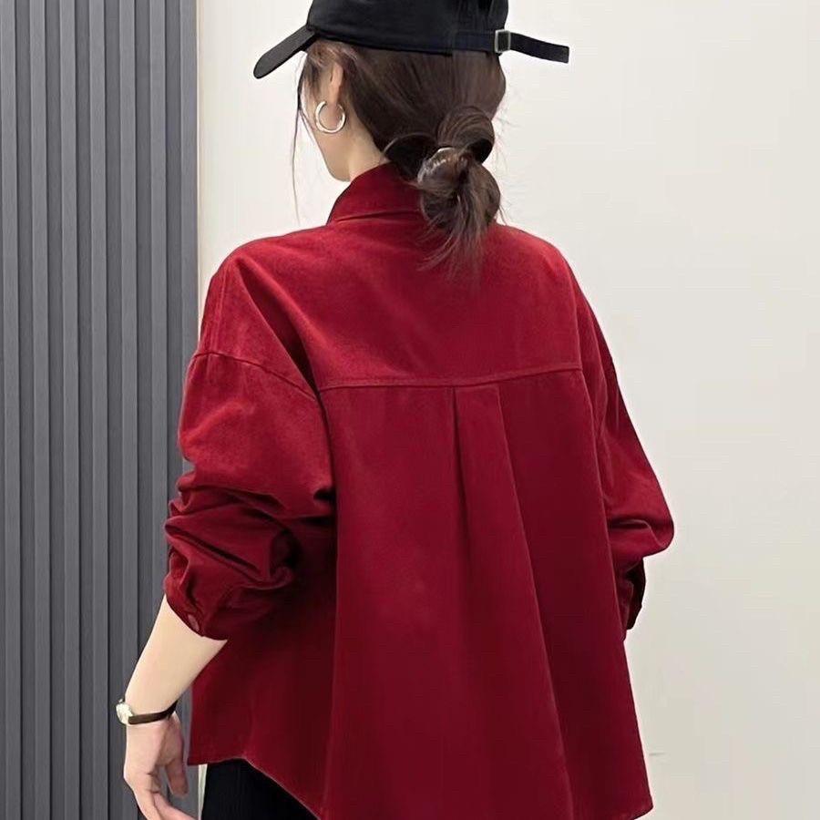 2026 Korean Style Pink Casual Loose Shirt: Trendy & Versatile for Early Spring