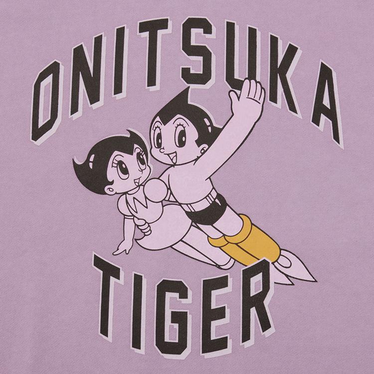 New Onitsuka Tiger x Astro Boy Pullover Sweatshirt Unisex Purple 2183B566-500