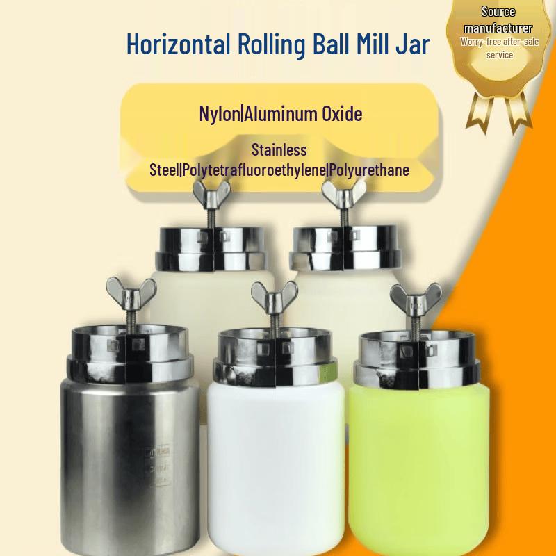 

Rongyu 2L PTFE Horizontal Ball Mill Jar