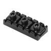 7 String Electric Guitar String Locking Nut Adjusting Height Electric Guitar Locking Nut 42.5mm Black