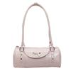 Niche bowling handbag women's 2025 summer new fashion simple Spice girl commuter shoulder messenger women's bag