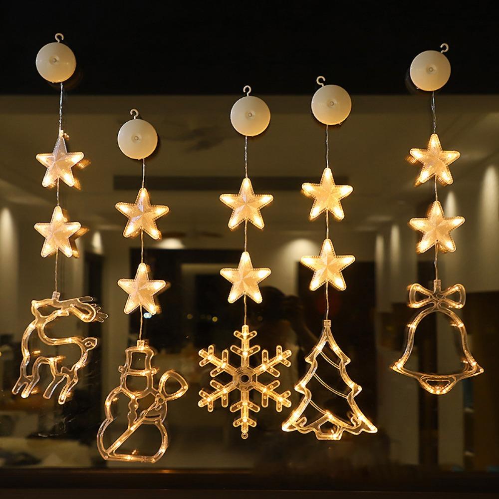 Fairy String Lights Star Lamp Curtain Garland Hanging Lamp  Holiday Wedding Party