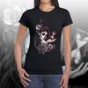 T Shirt Unisexs Sugar Skull Girl Crow Black Exclusive Krefta Tattoo Tshirt