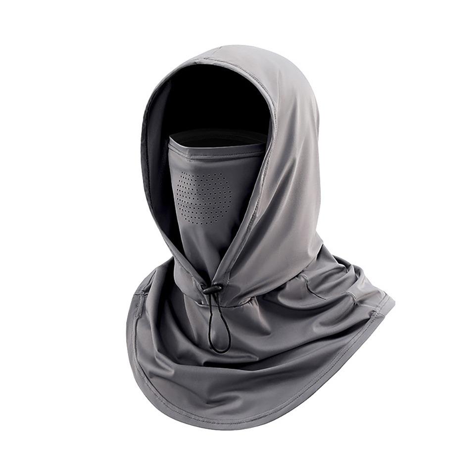 

Durable And Safe Loogeel Mountain Climbing Scarves Headscarves Breathable Sun Protection Caps Summer Ice Silk Outdoor Sports Hood Mask Hiking