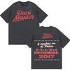 Rapper Dani Martin Noviembre Merch Tee Shirt Men Clothing Harajuku Gothic Oversized T Shirts Casual Cotton High Quality T-shirts