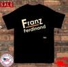 Camiseta Básica com Logo da Banda FRANZ FERDINAND Quente Tamanho Completo S-5XL CS100
