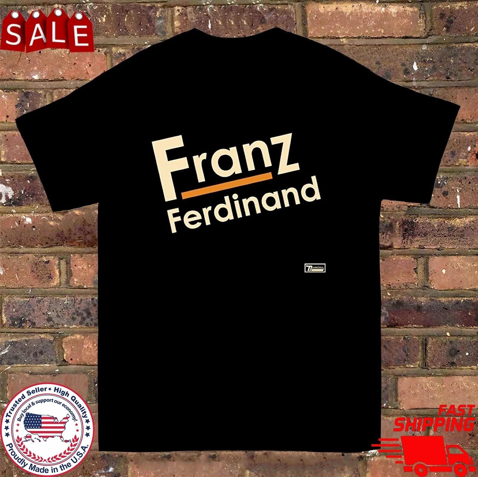 Hot FRANZ FERDINAND Band Basic Logo T Shirt Full Size S-5XL CS100 XL