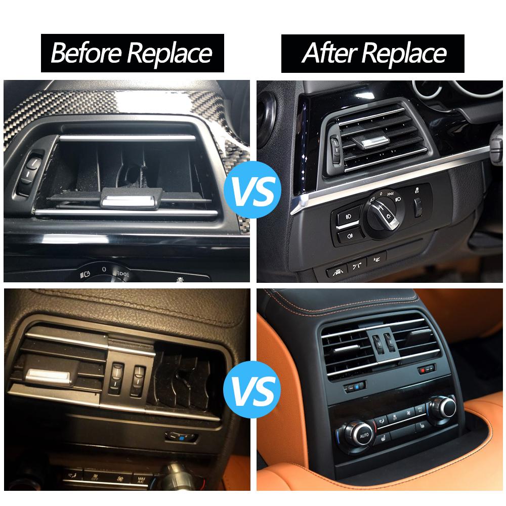 LHD RHD Front Rear Air Conditioning AC Vent Grille Outlet Panel Cover For BMW 6 Series F06 F12 F13 630 635 640 645 650
