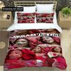 Rapper Megan Thee Stallion Bedding Sets Exquisite Supplies Set Duvet Cover Bed Comforter Set Bedding Set Luxury Birthday Gifts