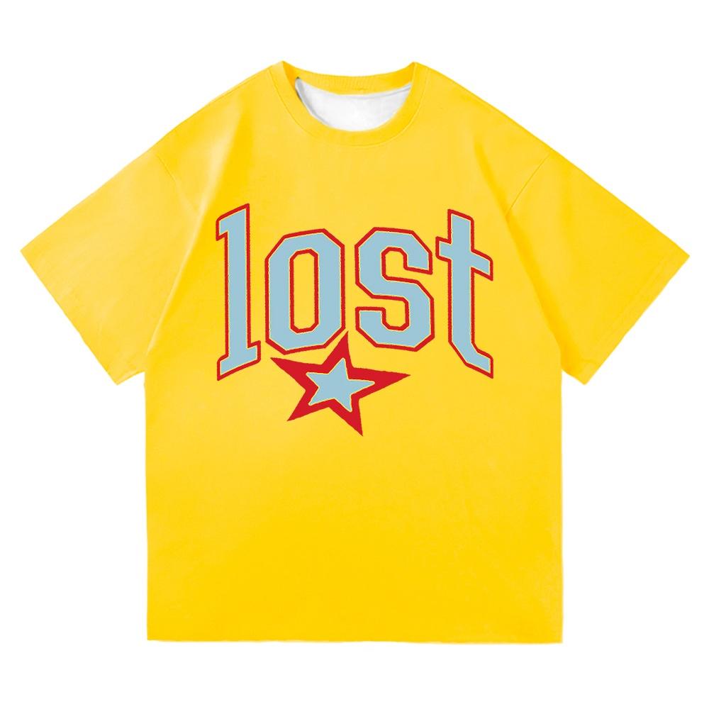 MGK Lost Americana Album T-Shirt 2025 Cliche Retro Unisex Clothing Harajuku High-Quality Clothing Vintage T-Shirt