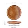 Nordic Style Wood-Fired Ceramic Dinner Plate - Retro Western Steak & Pasta Plate