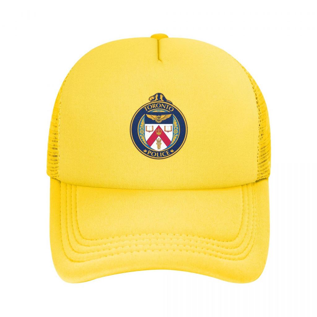 Toronto Police Stretchy Trucker Hat Mesh Baseball Cap Adjustable Snapback Closure Hats for Unisex Women Comfortable Breathable