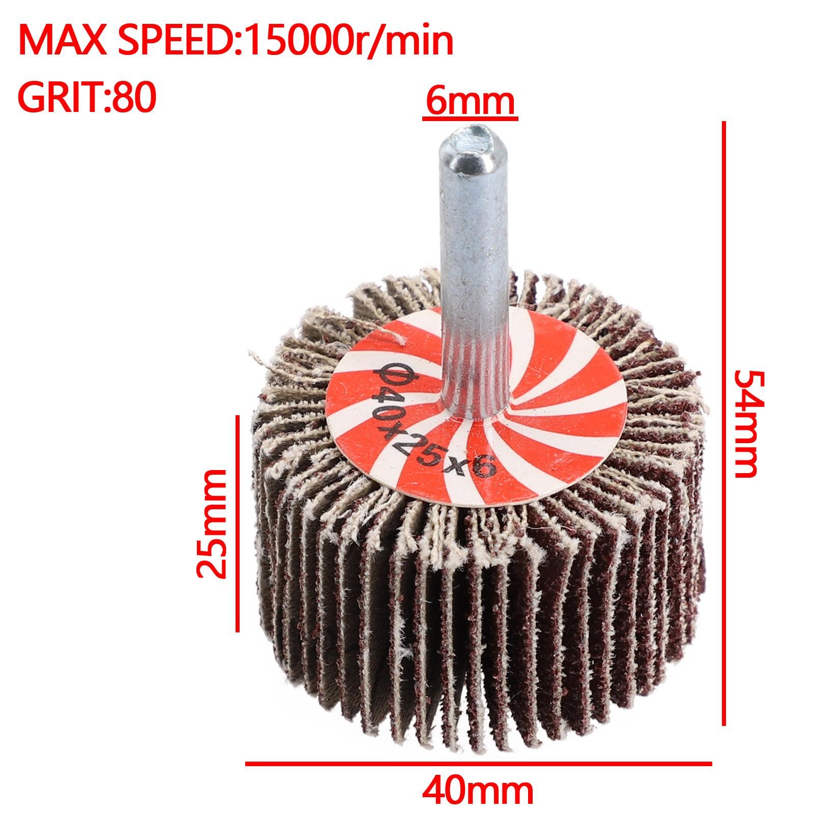 

Инструменты для колес 1* 1 шт. 6 мм абразивный лепестковый шлифовальный круг 40mm