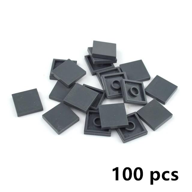 Bricks Smooth 2x2 Floor Printed Tile Assembled Building Blocks Decoration Ceramic Tile MOC City House Construction Toys