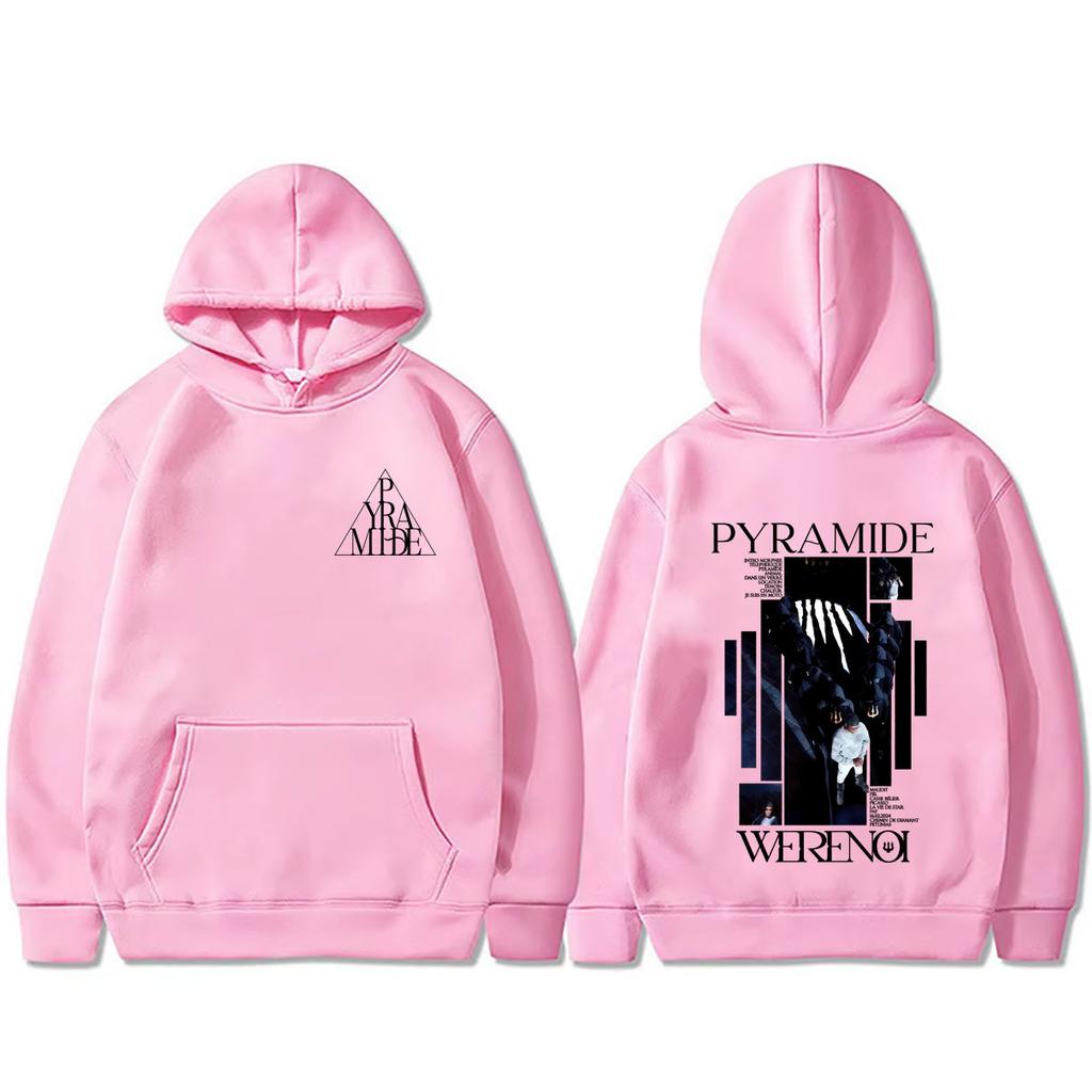 Rapper WeRenoi Pyramide Album Graphic Hoodie Men Women Hip Hop Fashion Pop Music Sweatshirt Male Casual Hoodies