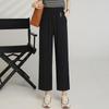 LANGSHA Women's Summer High-Waist Casual Cropped Pants