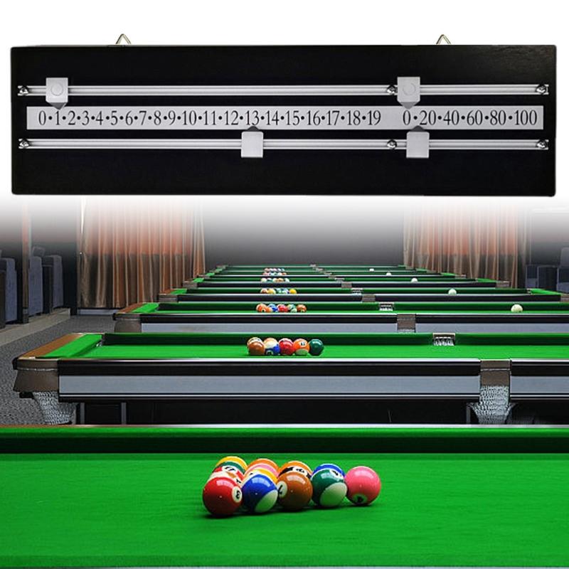 Billiard Tool for Club Billiard Scoreboard Wall Mounted Snooker Game Score Board