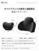 Meikaso Car Lumbar Support Cushion, Backrest Cushion, Memory Foam, Fashionable Car Headrest, Car Neck Pillow, Lumbar Support, Car Neck Pad, for Long D