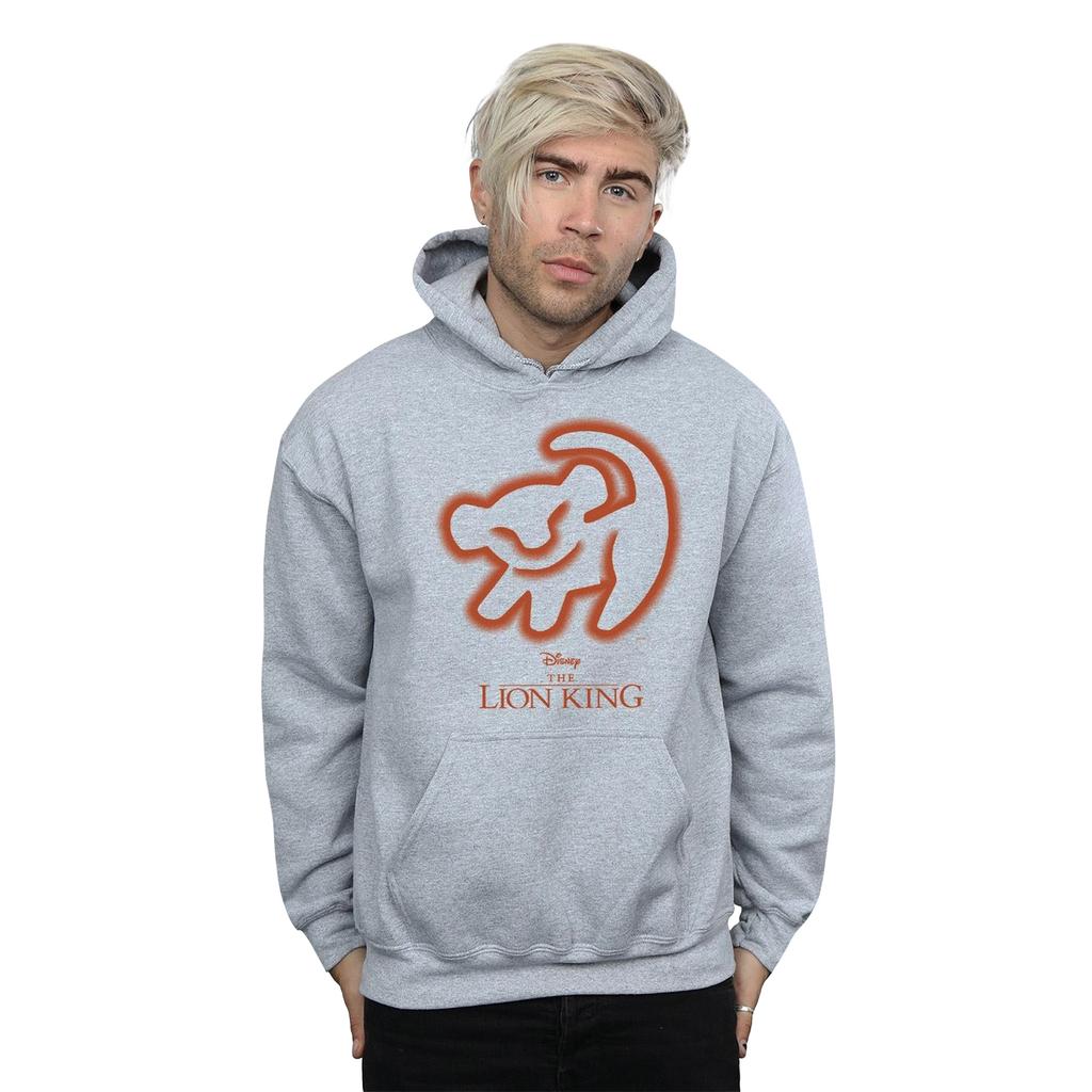 Disney Mens The Lion King Cave Drawing Hoodie